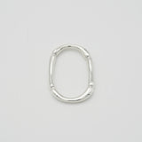 link double finger ring 002 silver