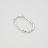 link double finger ring 002 silver