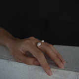 ＜12/14 予約開始＞CZ pavé ring silver