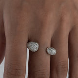 ＜12/14 予約開始＞CZ pavé ring silver