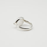 ＜12/14 予約開始＞swivel onyx ring silver