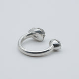 ＜12/14 予約開始＞CZ pavé ring silver